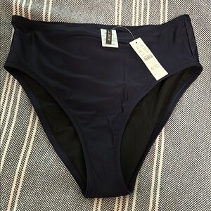 J Crew Navy Hallie Bikini Bottom